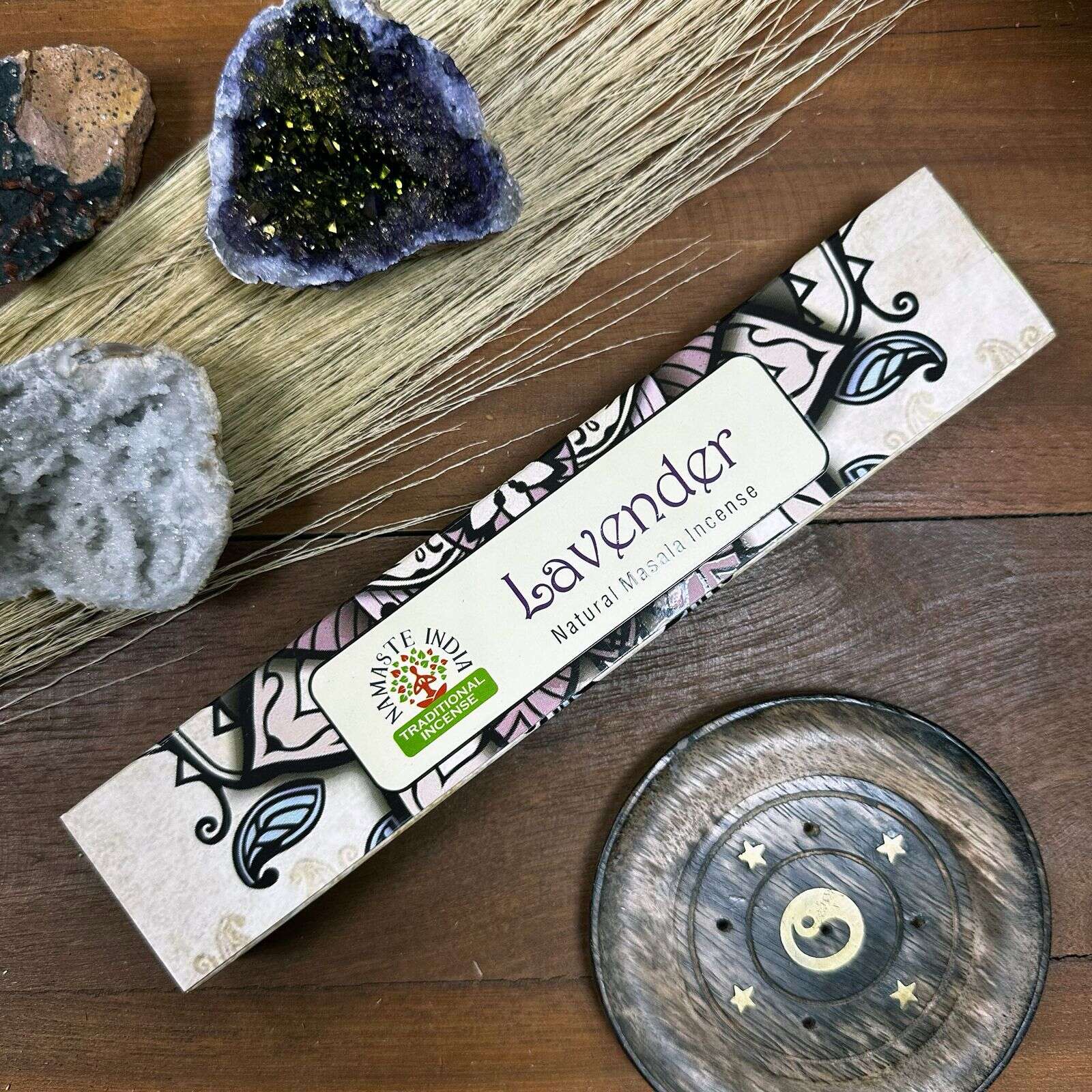 Kadzidełka masala Namaste Mandala — Lavender - Image 5