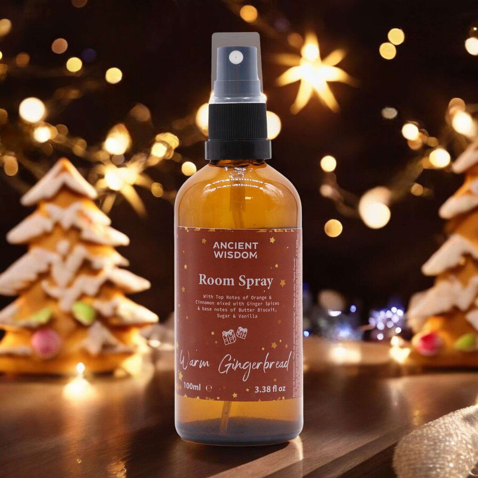 Spray do pokoju i poduszki Ciepły Piernik – 100 ml - Image 2