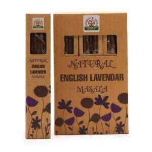 Kadzidełka masala Natural Botanical — English Lavender, ok. 11 szt.