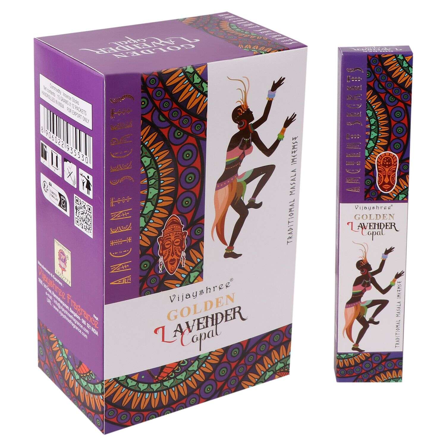 Kadzidełka Golden — kopal i lawenda, 15 g - Image 3