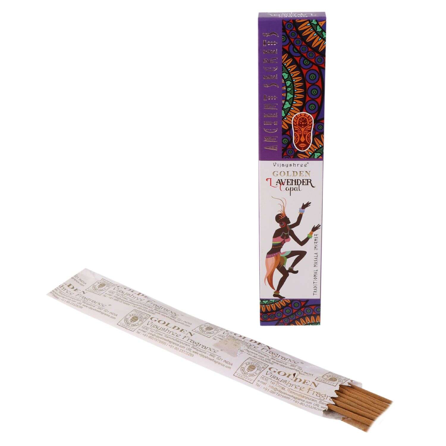 Kadzidełka Golden — kopal i lawenda, 15 g - Image 2