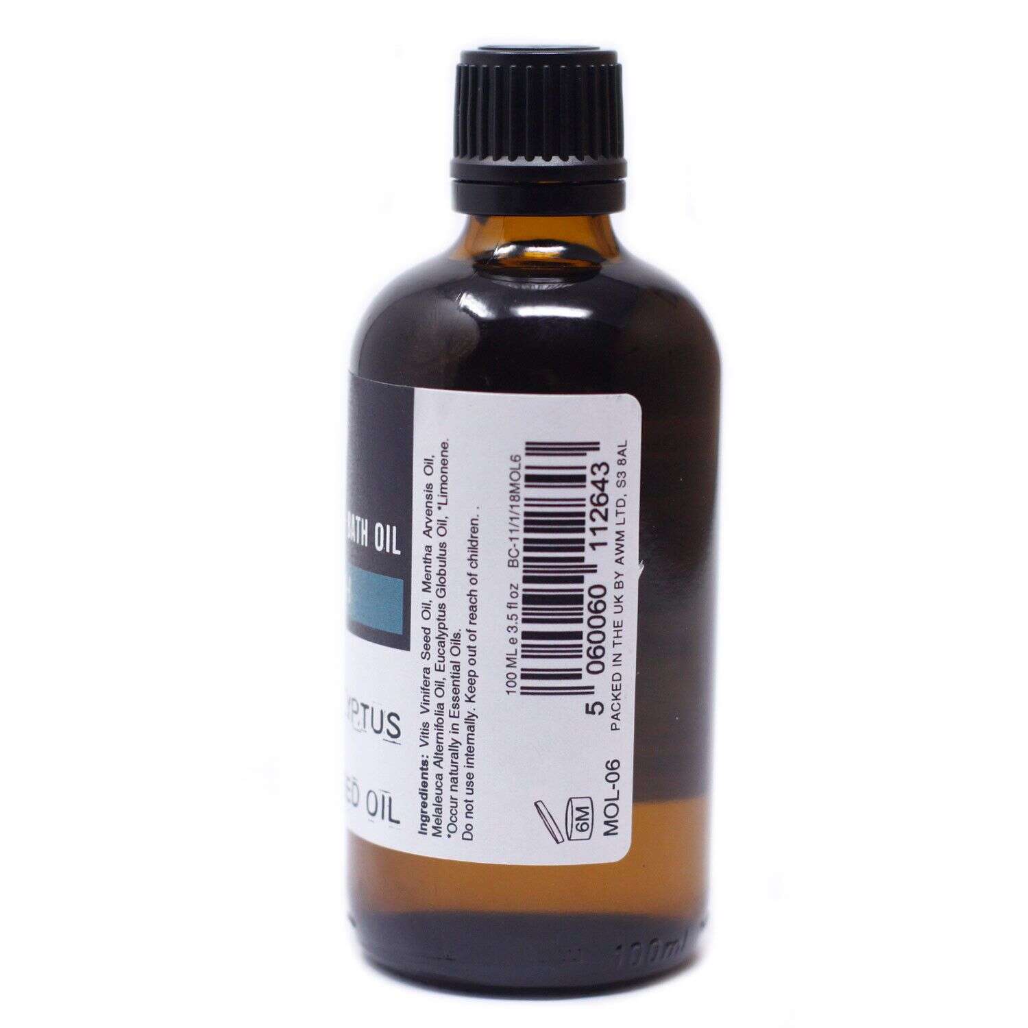 Olejek do masażu z miętą i eukaliptusem 100 ml - Image 4