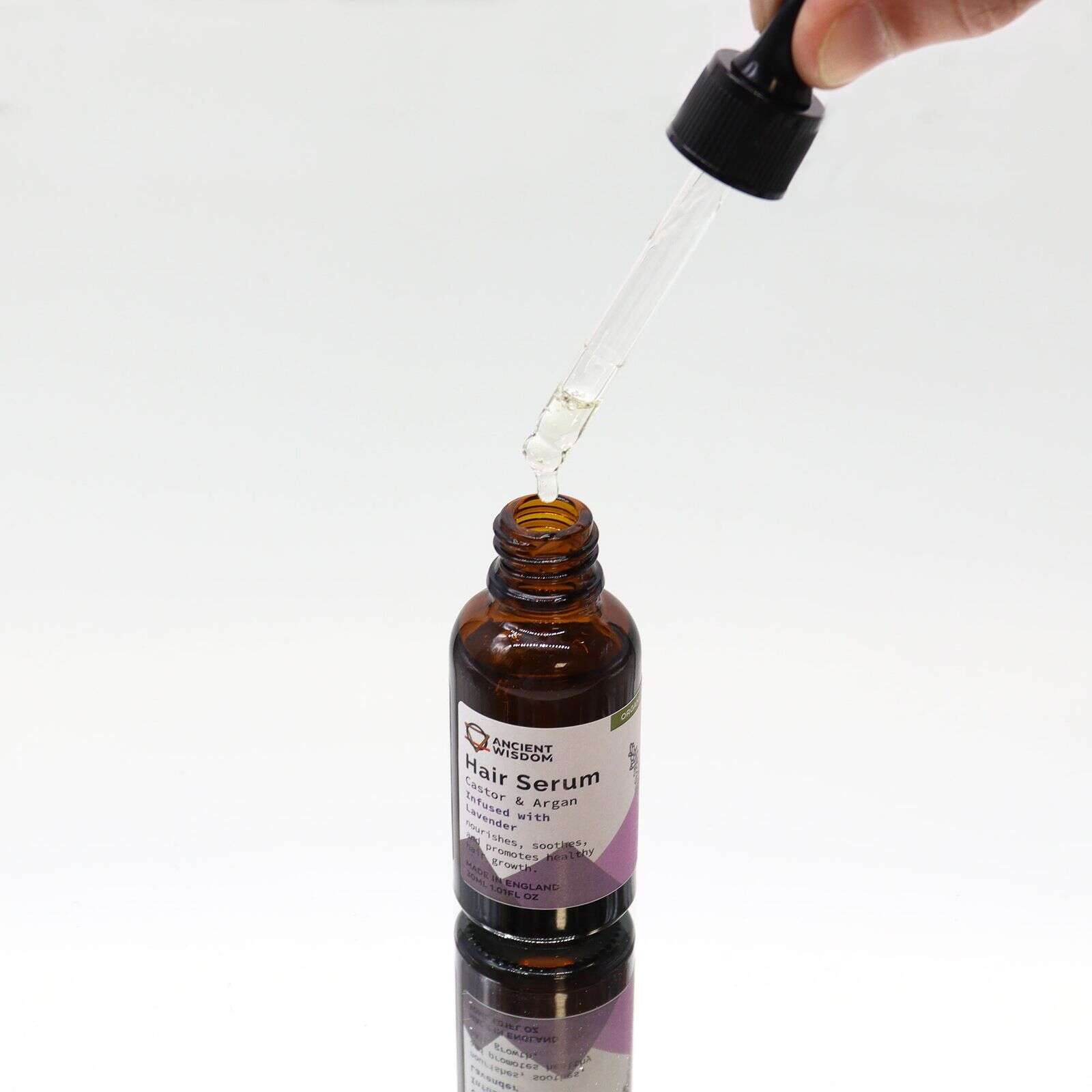 Serum do włosów z olejkiem lawendowym 30 ml - obrazek 3