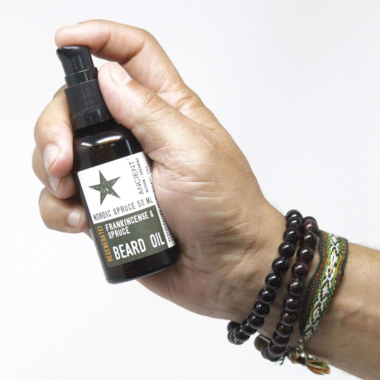 Olej do brody Spartan Hero- 50ml - Image 4