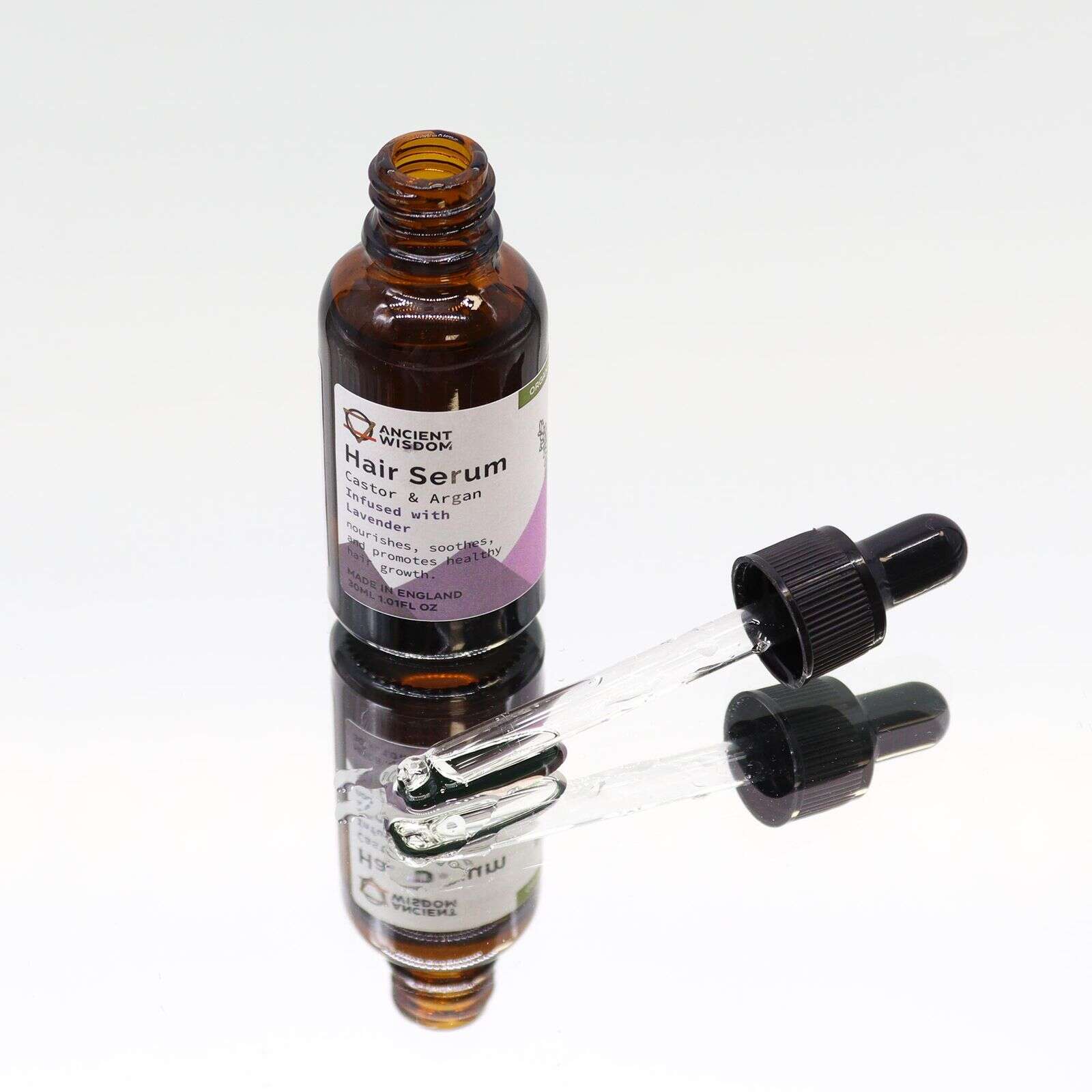 Serum do włosów z olejkiem lawendowym 30 ml - obrazek 2