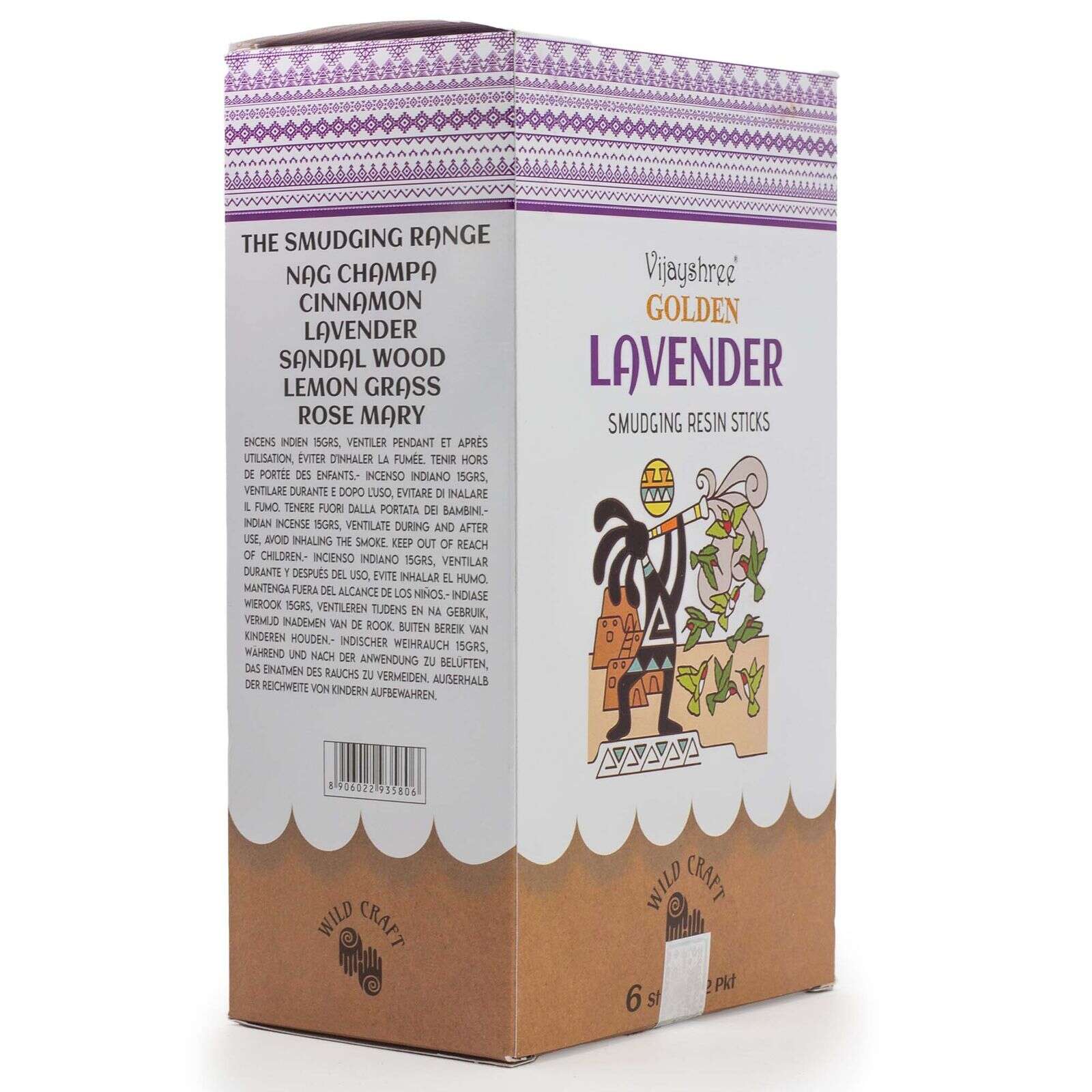Żywiczne sztyfty do okadzania Golden — lawenda, 30 g - Image 4