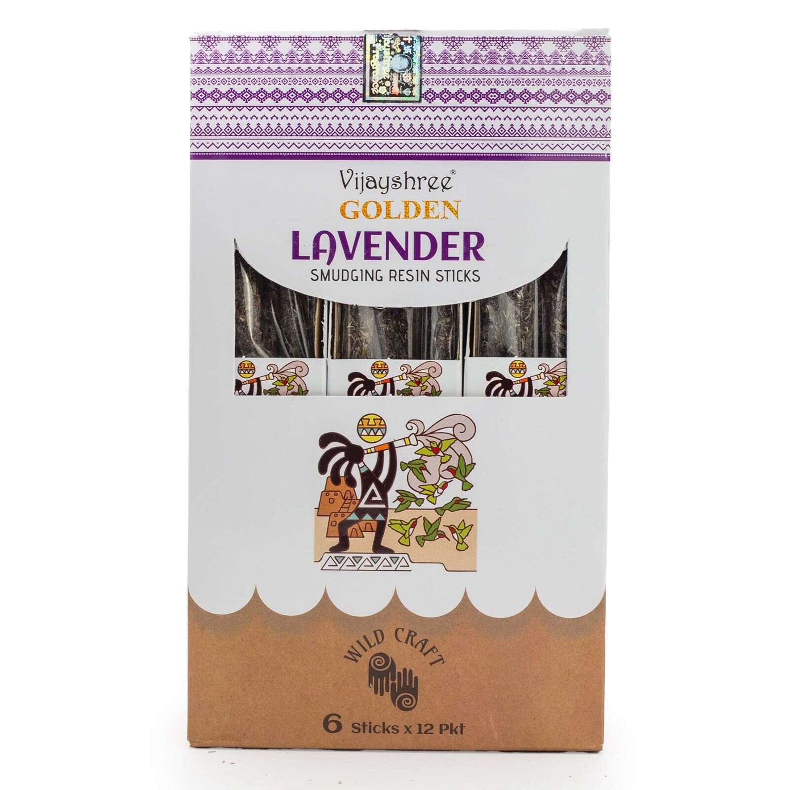 Żywiczne sztyfty do okadzania Golden — lawenda, 30 g - Image 3