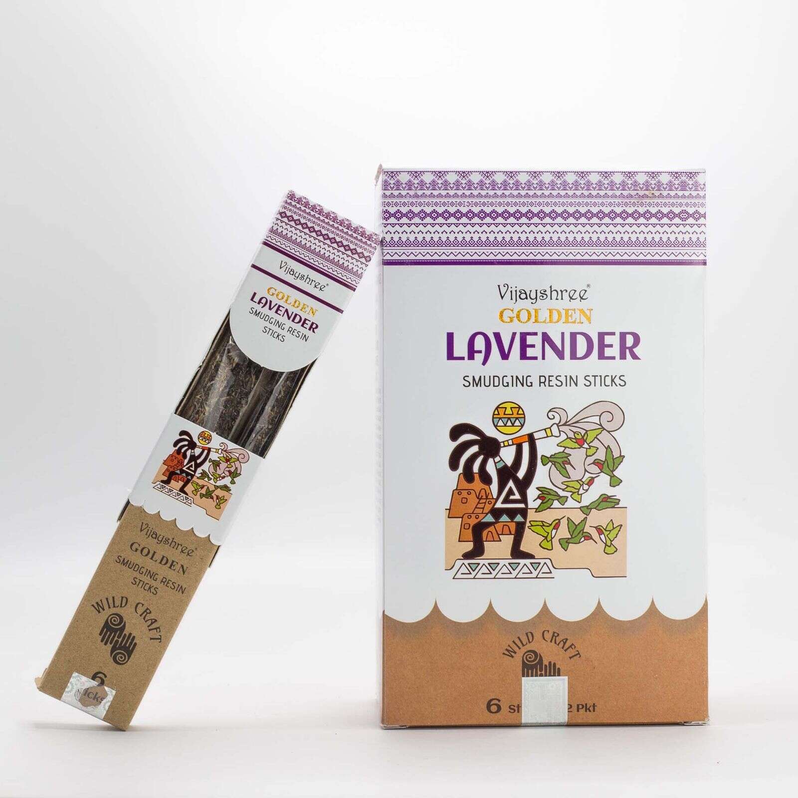 Żywiczne sztyfty do okadzania Golden — lawenda, 30 g - Image 8