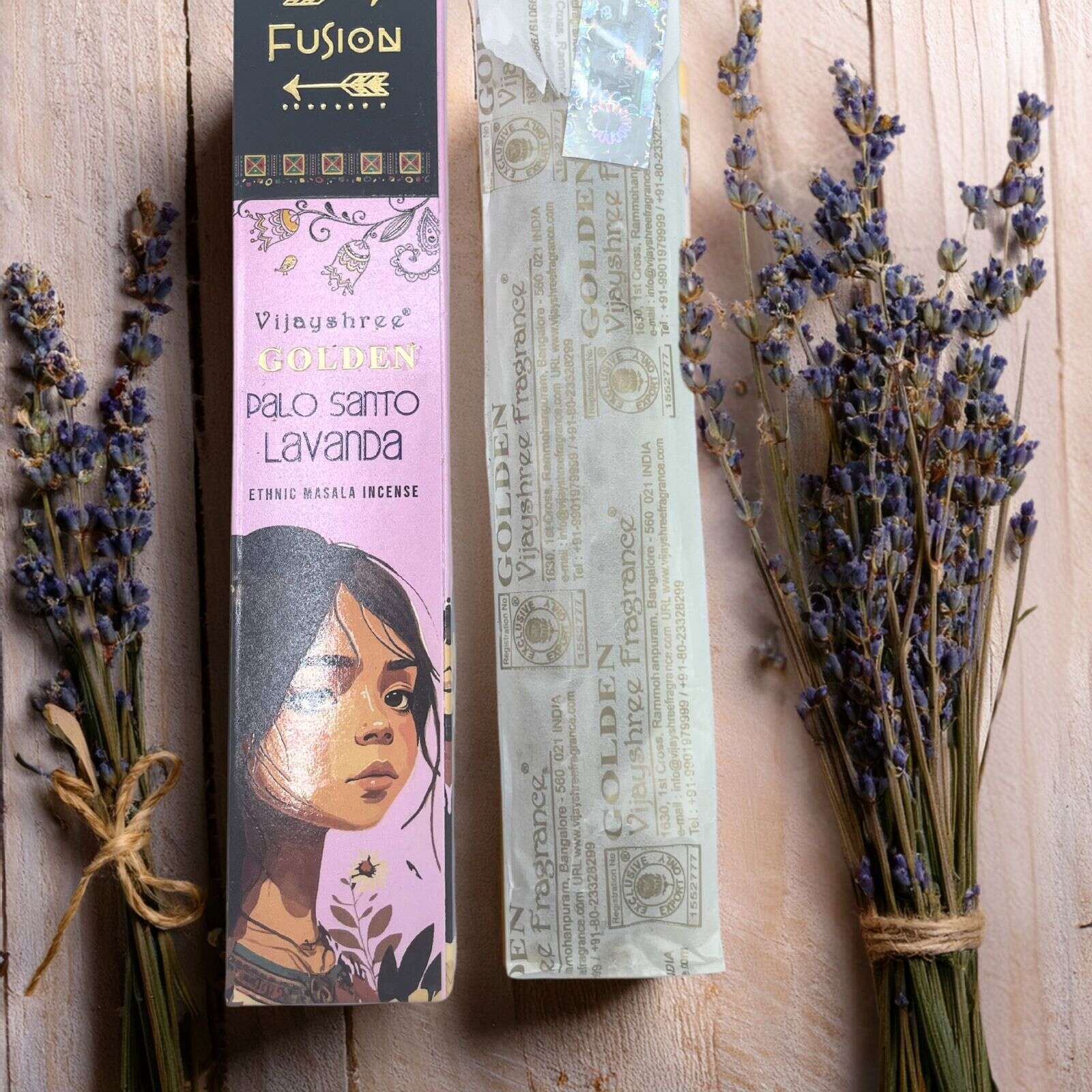 Kadzidełka Golden — palo santo i lawenda, 15 g - Image 2