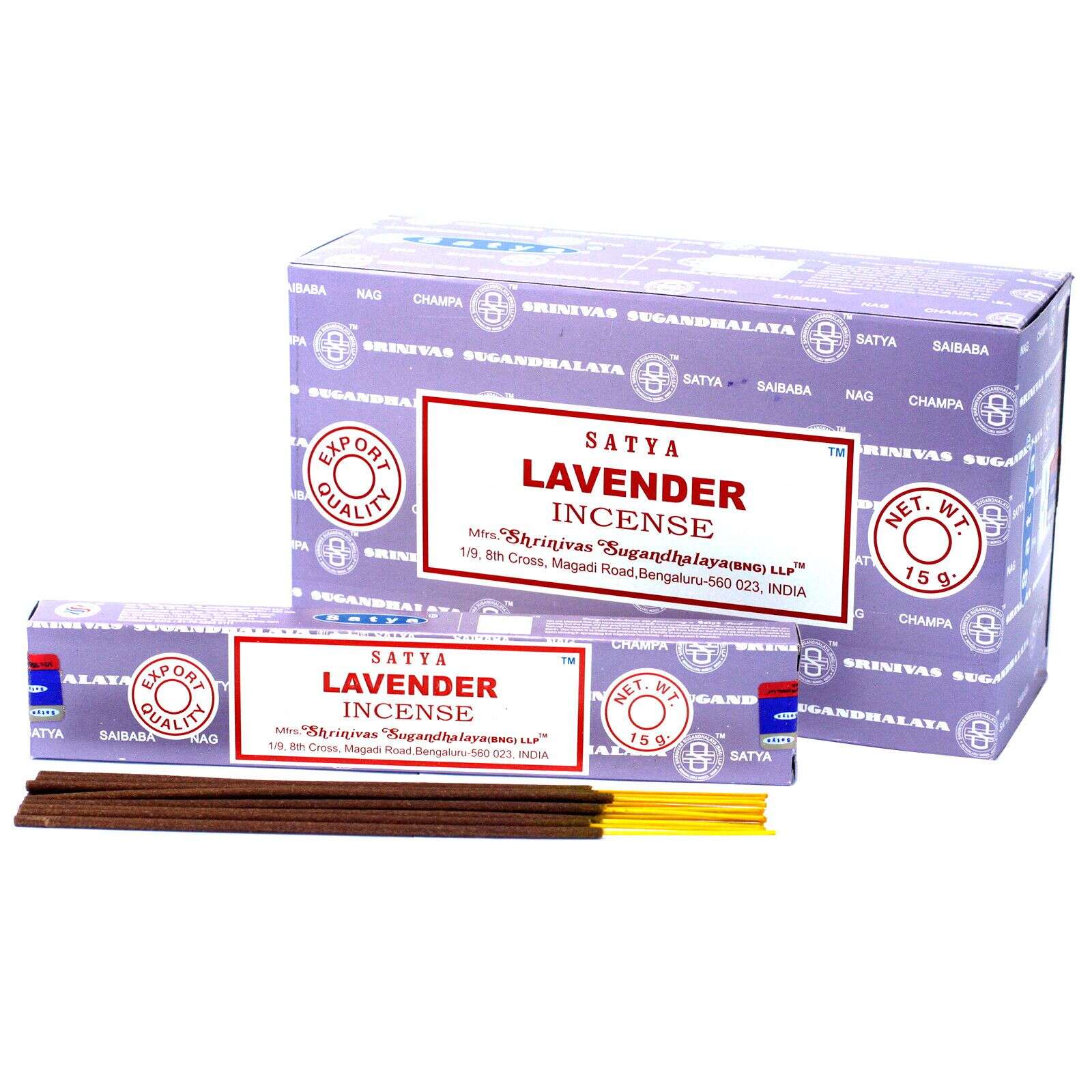 Kadzidełka Satya — Lawenda - obrazek 3