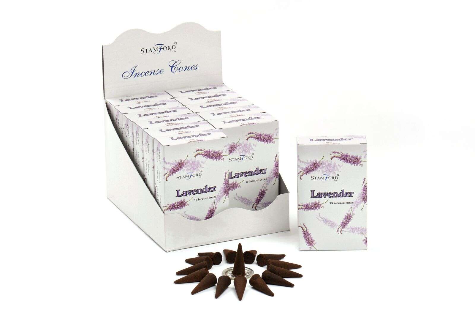 Kadzidełka stożkowe — Lawenda - Image 3