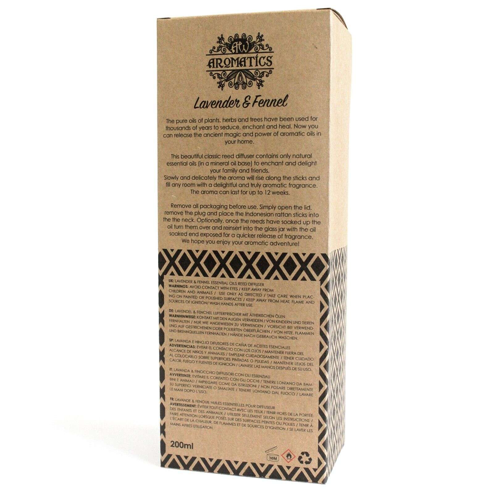 Dyfuzor patyczkowy - lawenda i koper włoski 200 ml - Image 6