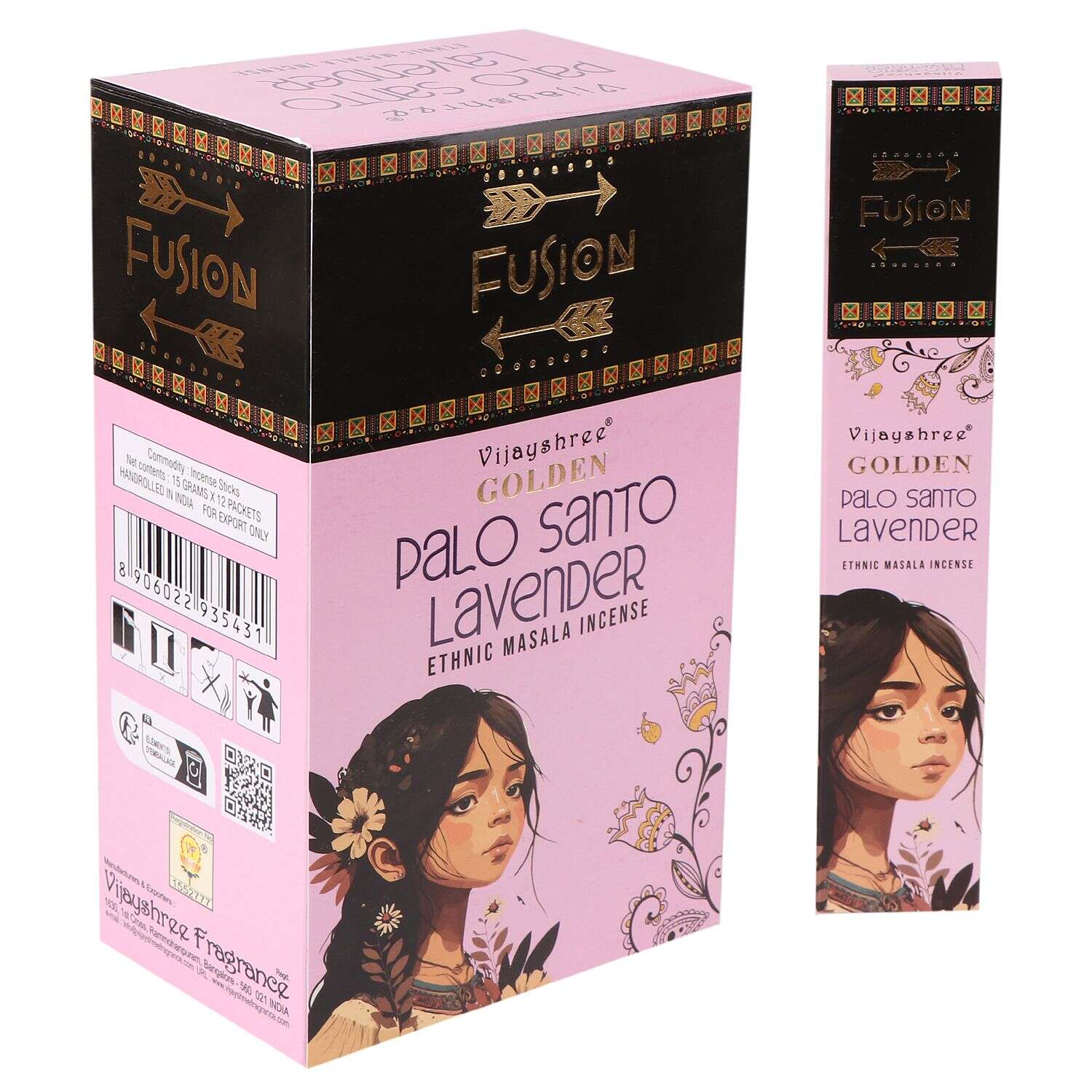 Kadzidełka Golden — palo santo i lawenda, 15 g - Image 6