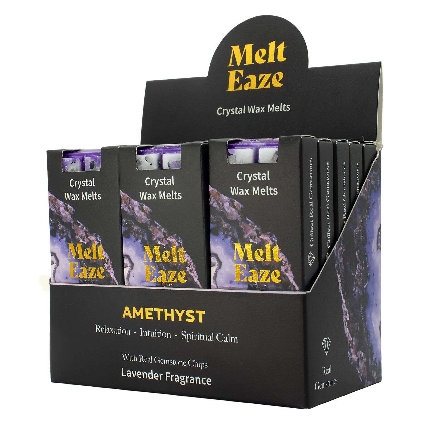 Wosk zapachowy MeltEaze Amethyst Dream — lawenda, 50 g - Image 3